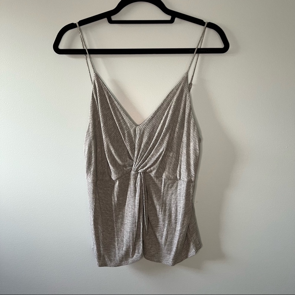 Socialite Grey Tank Top